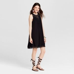 Xhilaration Dresses - Women's Victorian High Neck Shift Dress Xhilaration Dresses - Women's Victorian High Neck Shift Dress